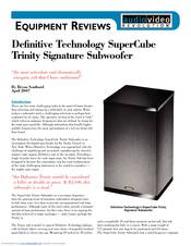 Definitive Technology Supercube Trinity (Signature)