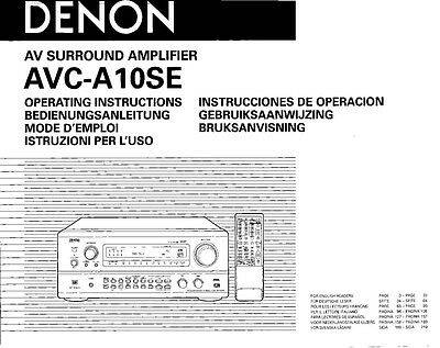 Denon AVC-A10SE