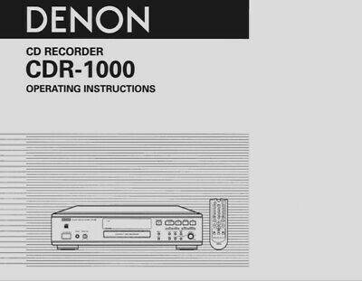 Denon CDR-1000