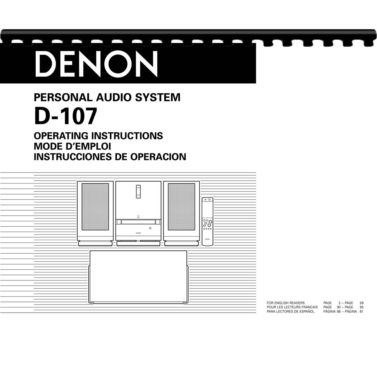 Denon D-107