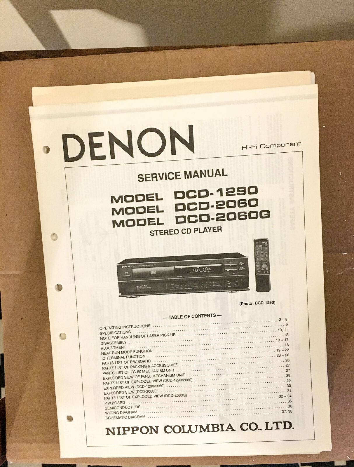 Denon DCD-2060 (2060G)