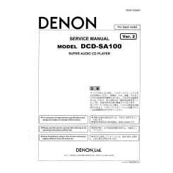 Denon DCD-SA100