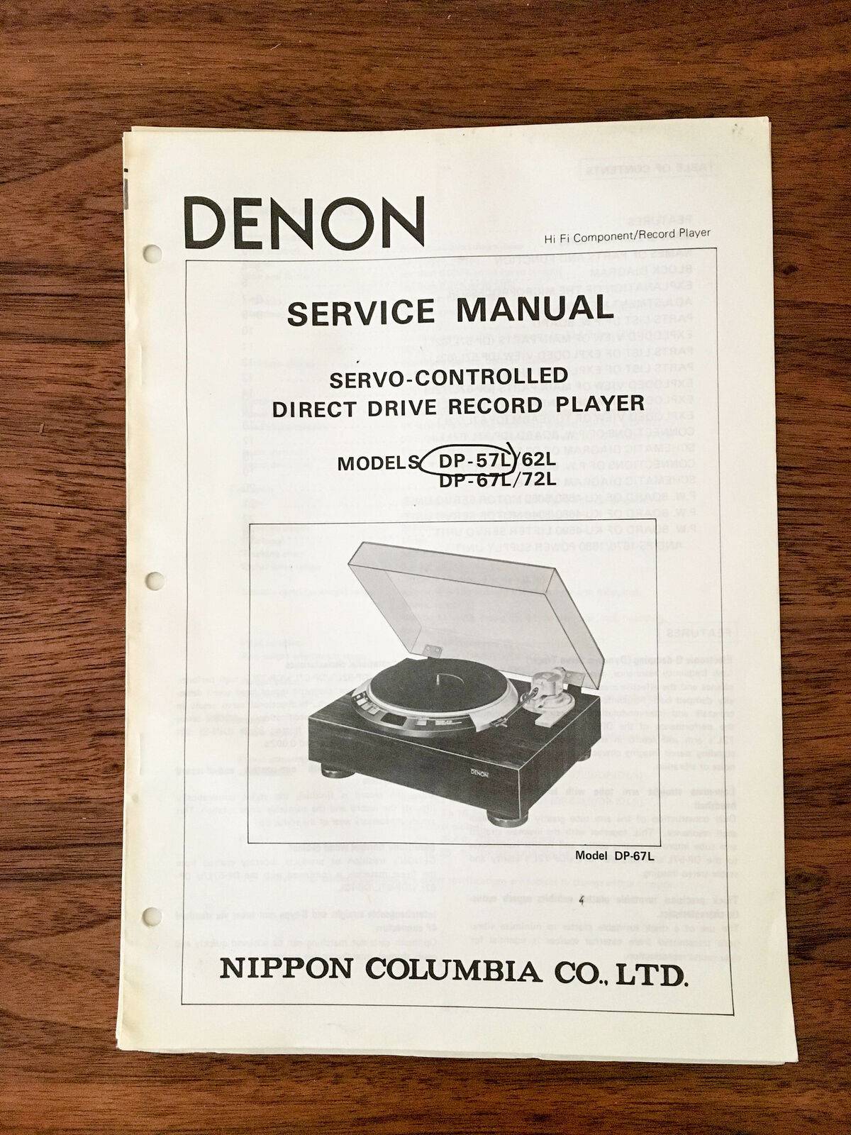 Denon DP-72L  S