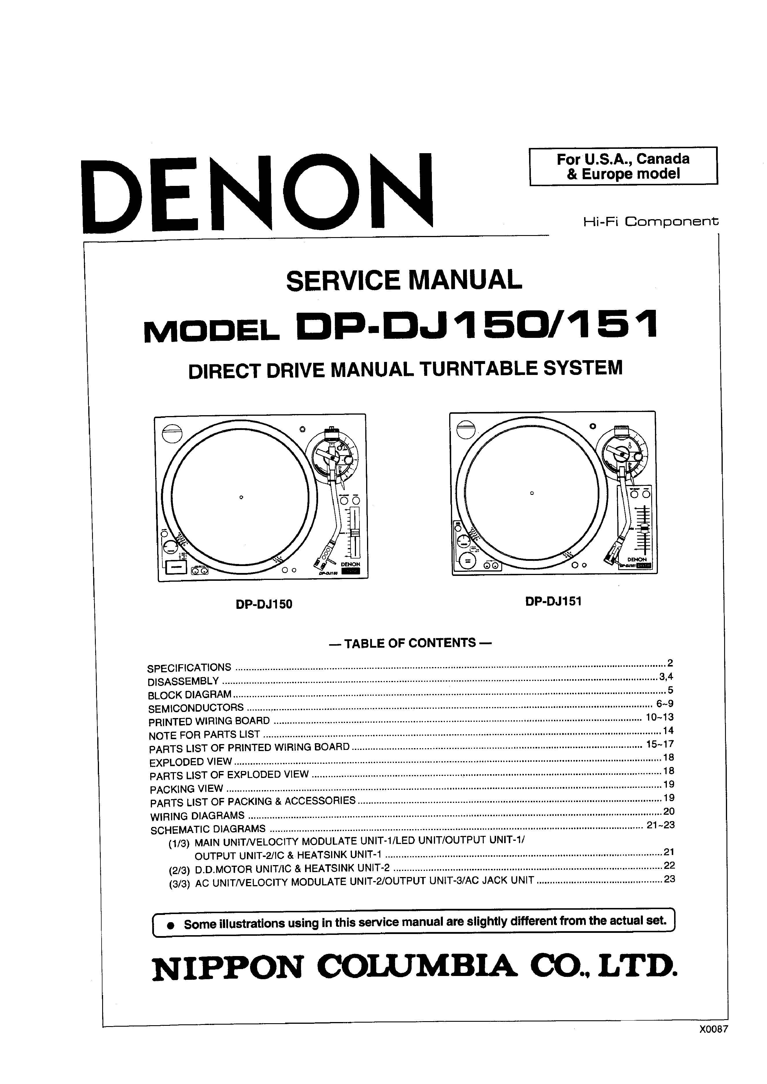 Denon DP-DJ150