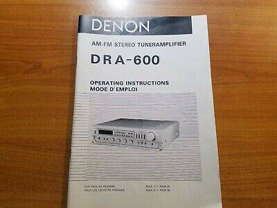 Denon DRA-600