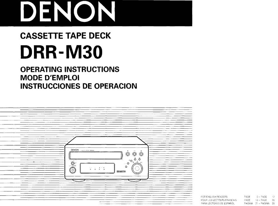 Denon DRR-M30