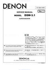 Denon DSW-3.1