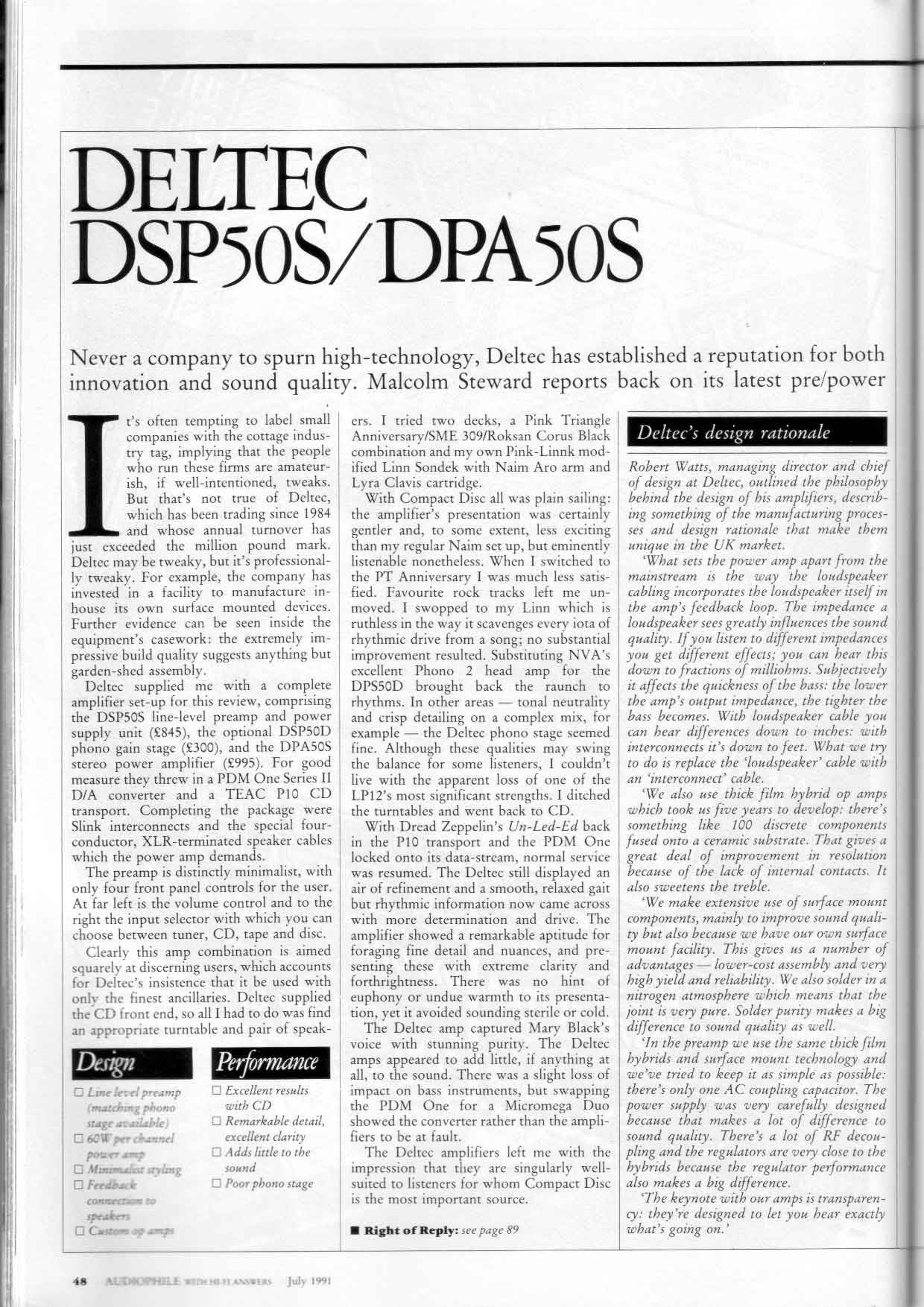 DPA DSP50S