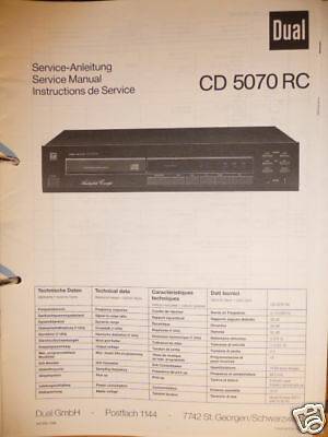 Dual CD 5070 RC