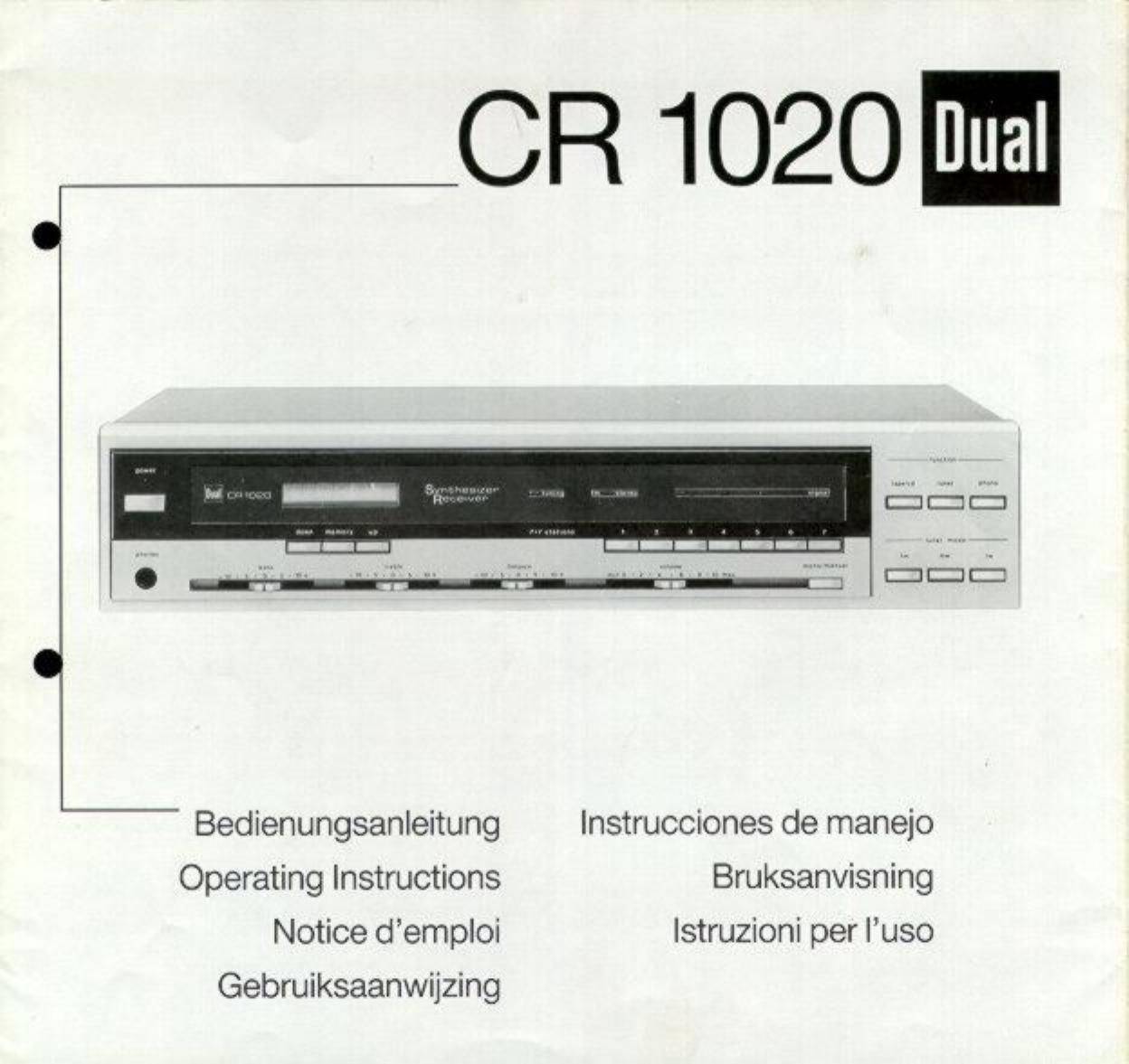 Dual CR 1020