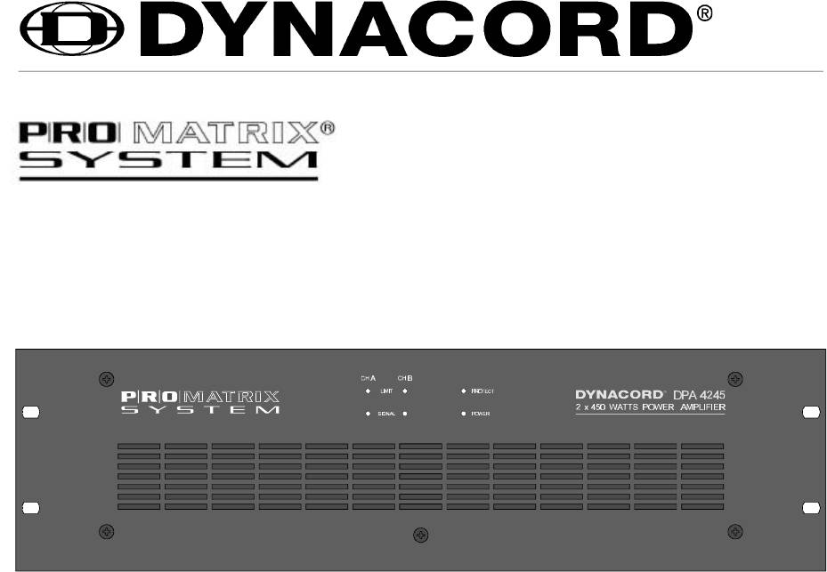 Dynacord DPA 4245