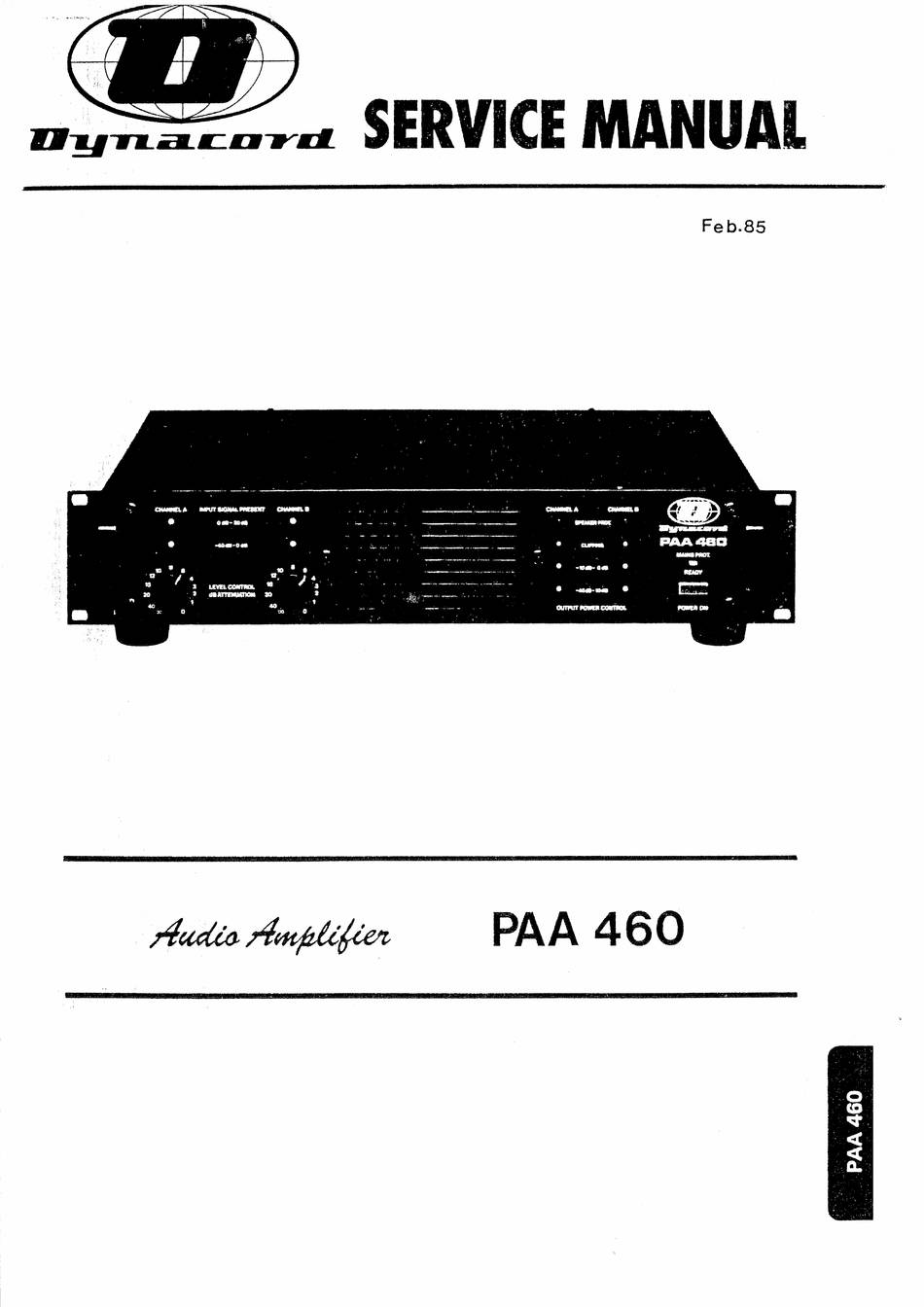 Dynacord PAA 460