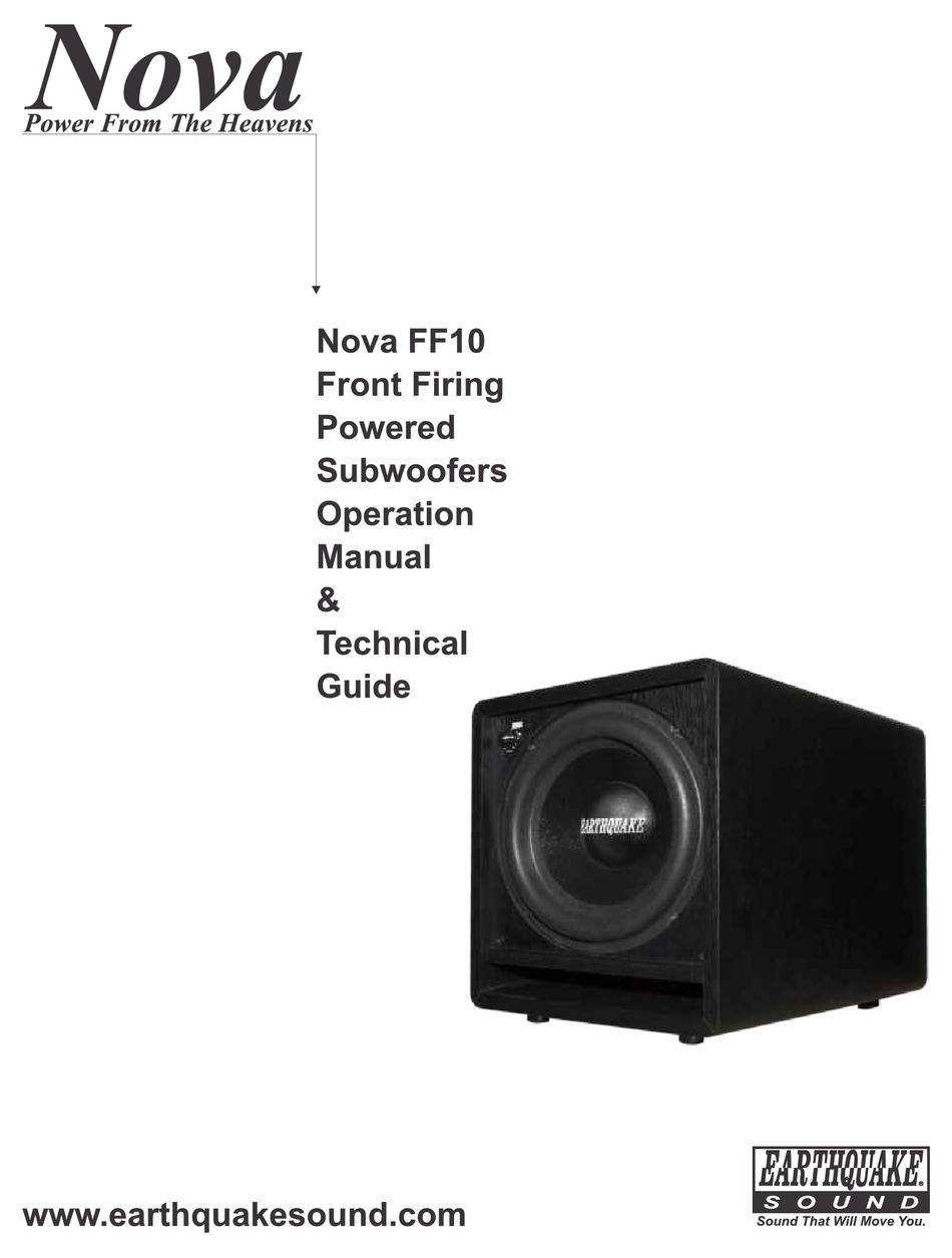 Earthquake Sound Nova FF10
