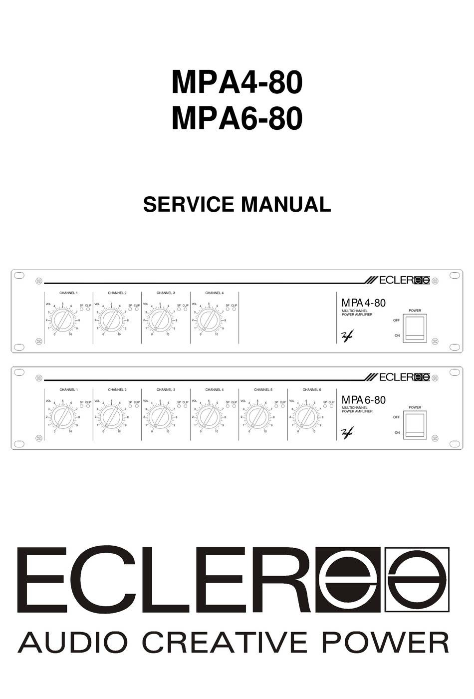 Ecler MPA4-80