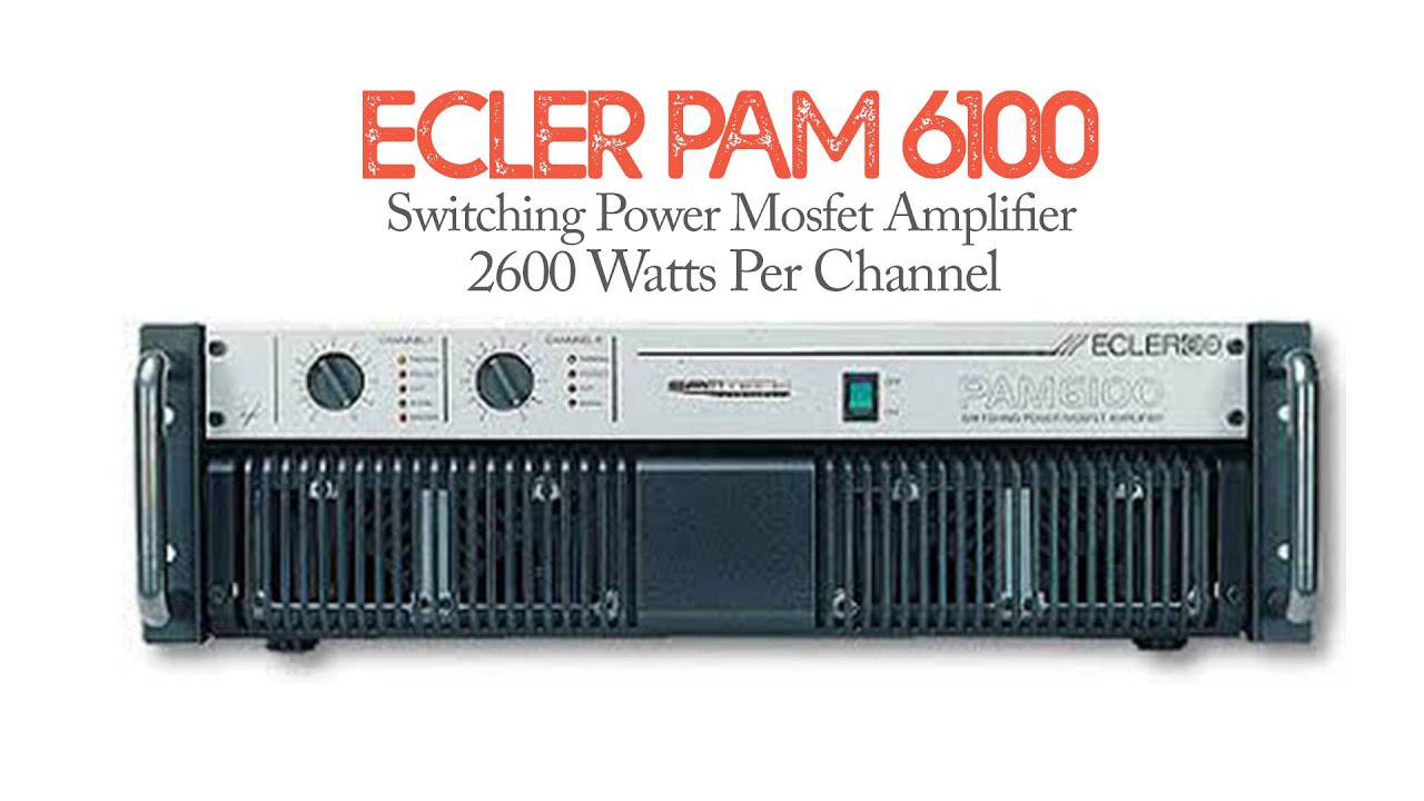 Ecler PAM6100