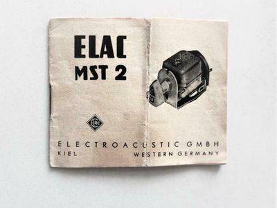 ELAC MST 2