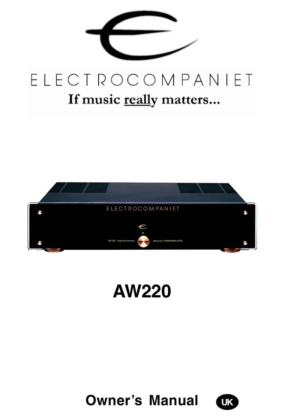 Electrocompaniet AW-220