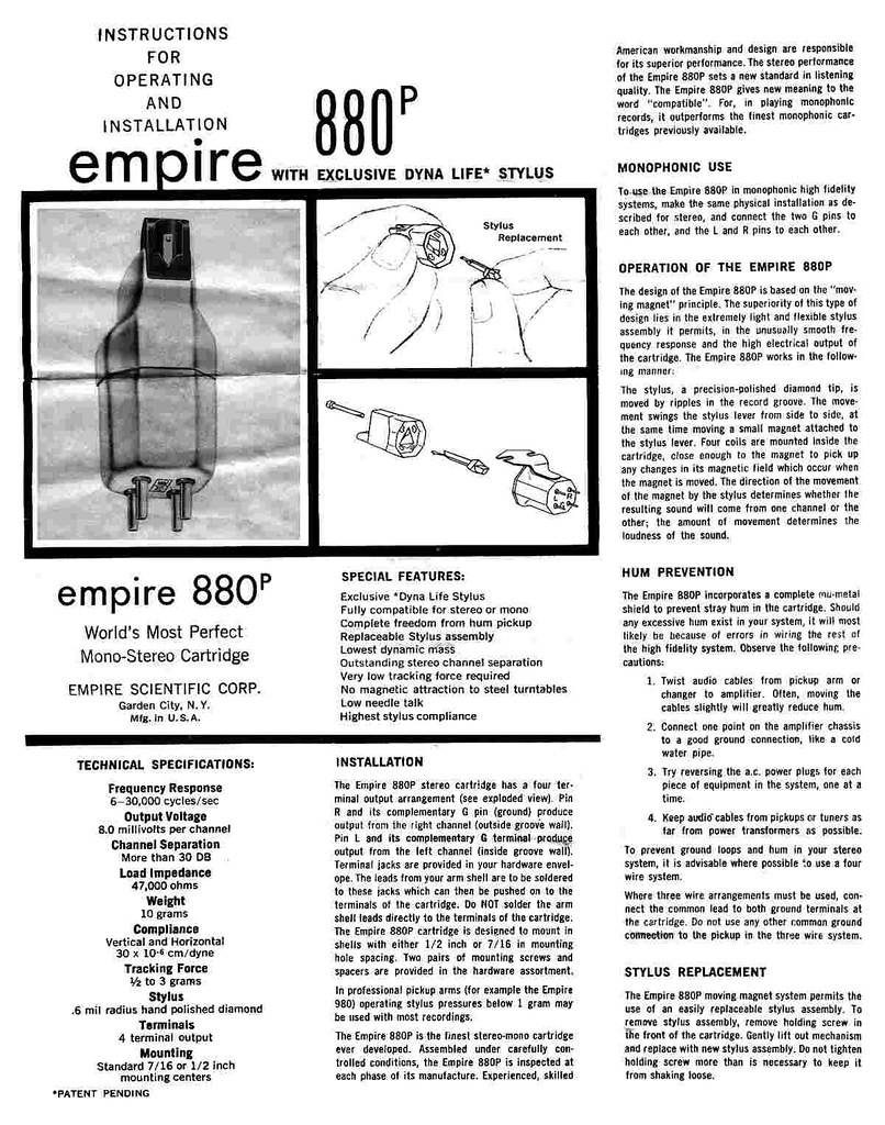 Empire 880 P