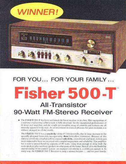 Fisher 500-T