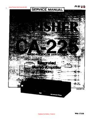 Fisher CA-225 (225)
