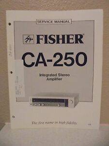 Fisher CA-250
