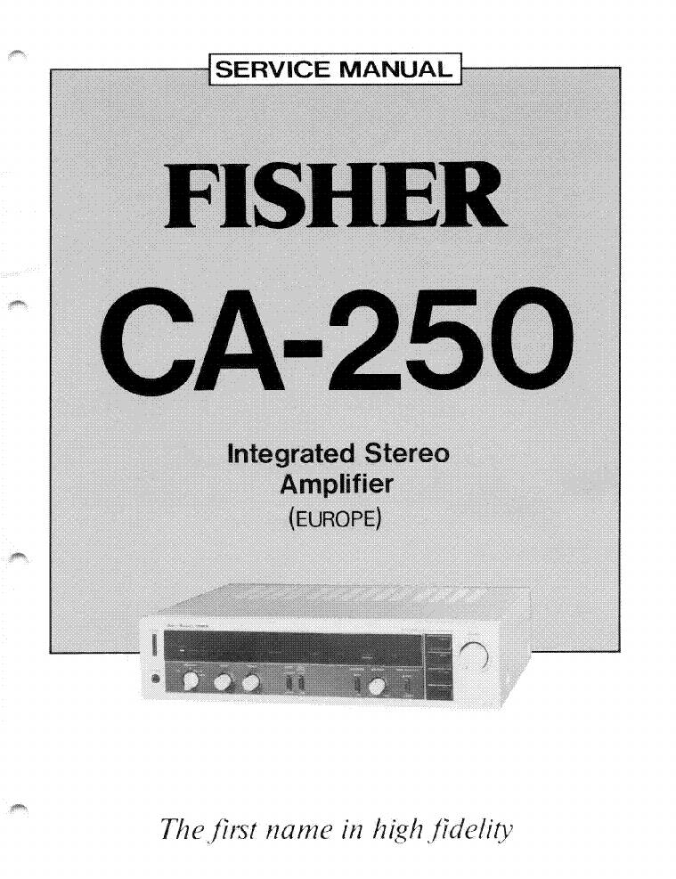 Fisher CA-250