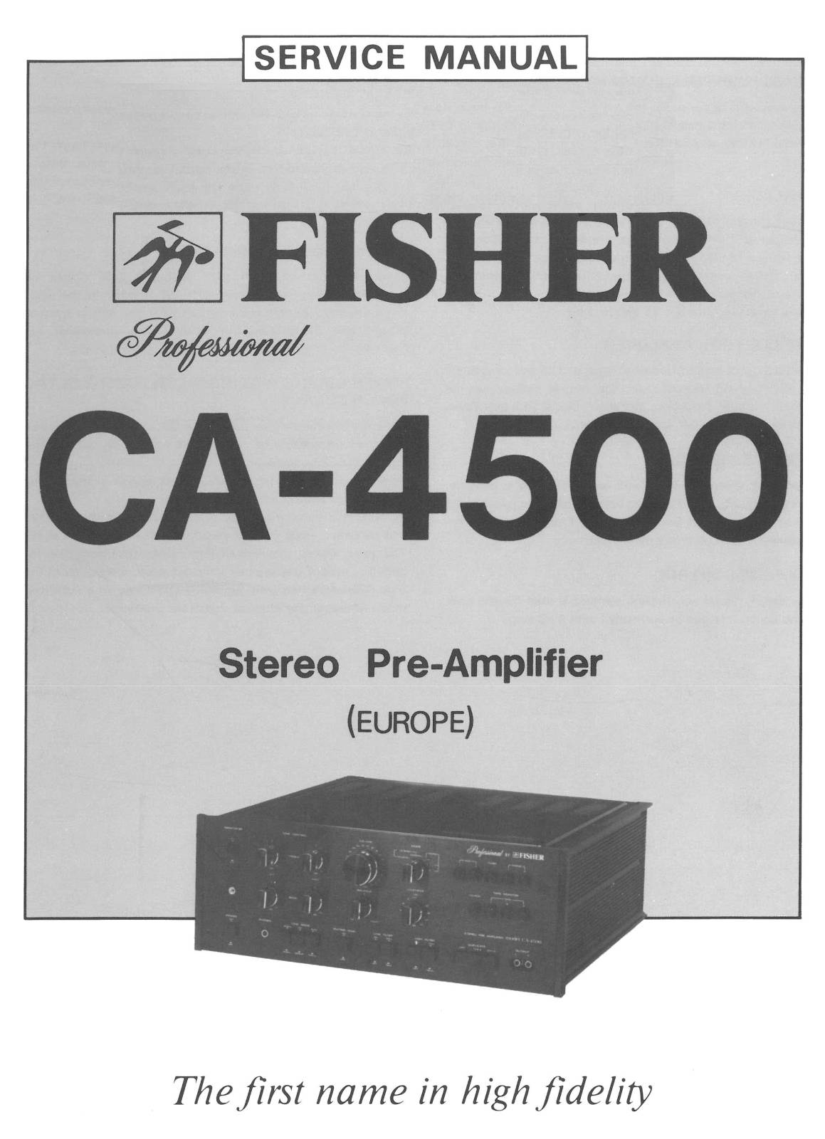 Fisher CA-4500