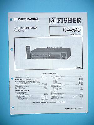 Fisher CA-540