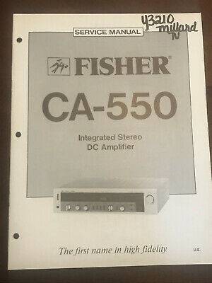 Fisher CA-550