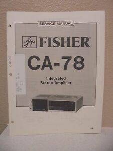 Fisher CA-78