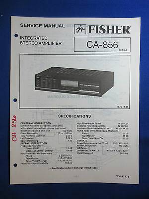 Fisher CA-856