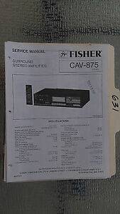 Fisher CAV-875