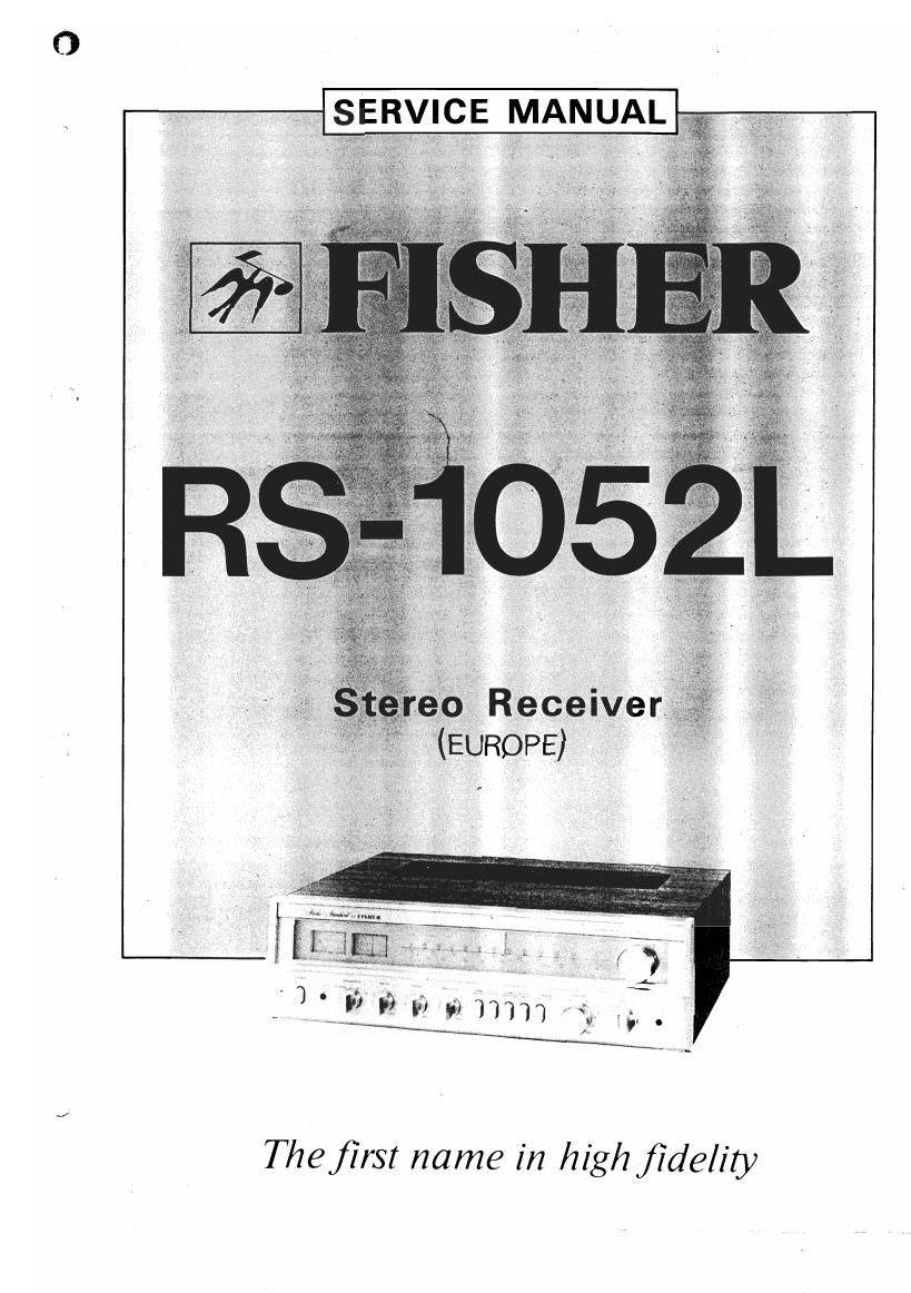 Fisher RS-1052L