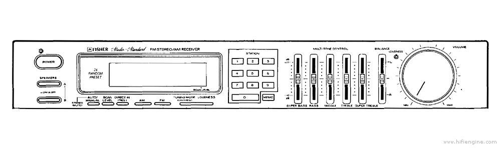 Fisher RS-9010