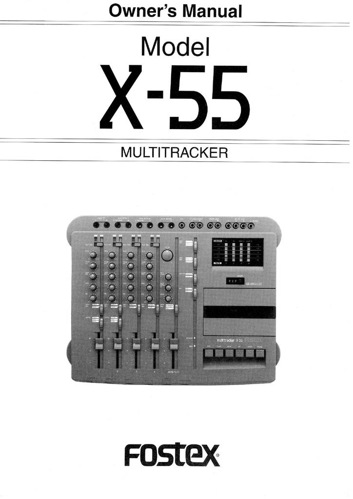 Fostex X-55