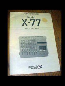 Fostex X-77