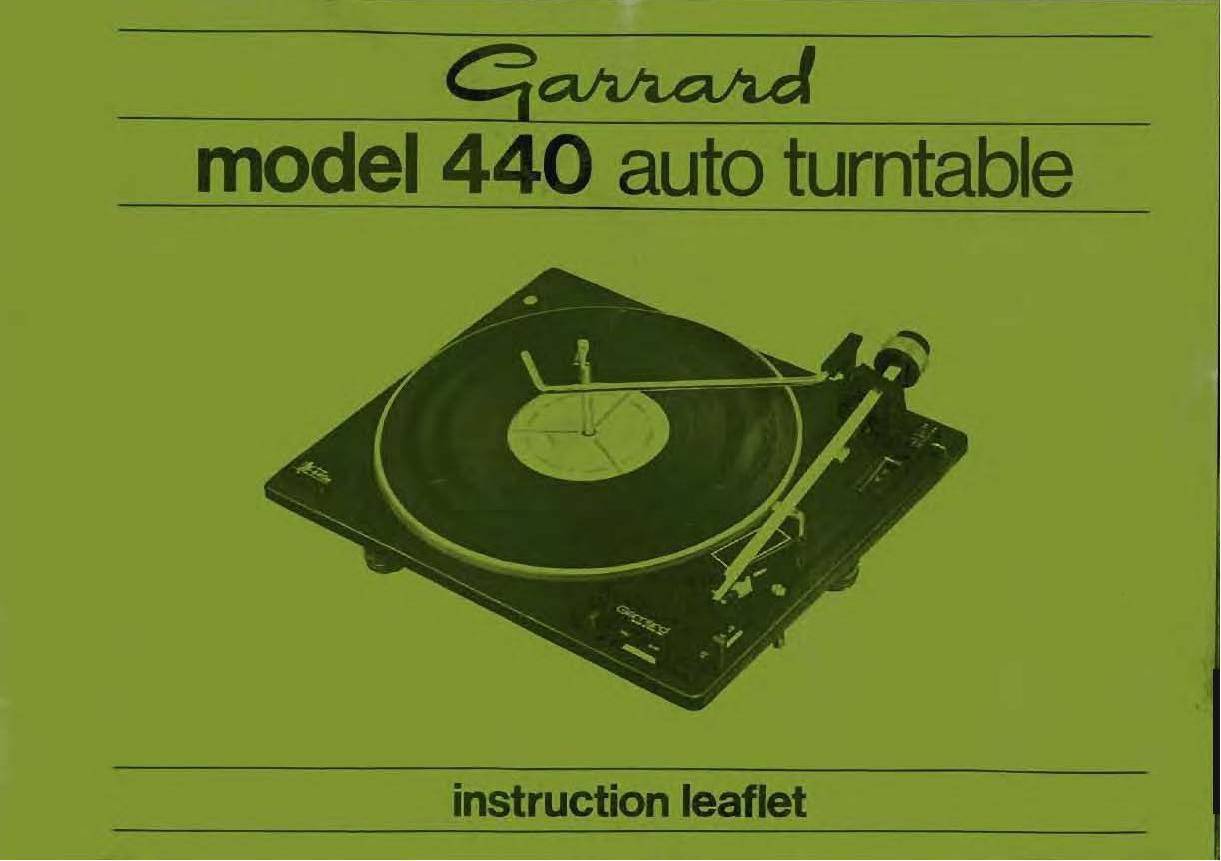 Garrard 440 C