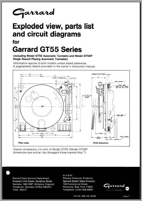 Garrard GT55P