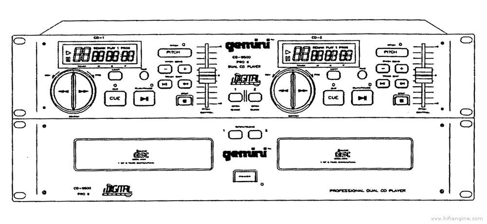Gemini CD-9500 Pro (II)