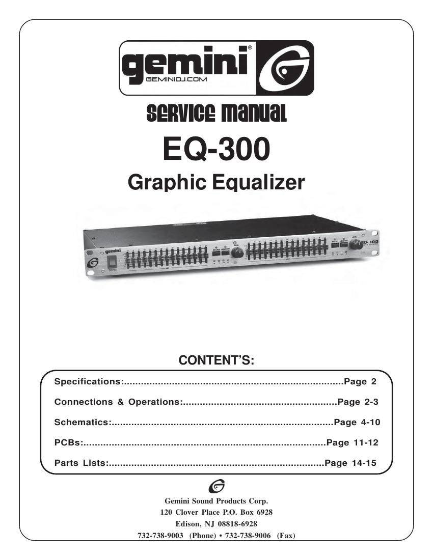 Gemini EQ-300