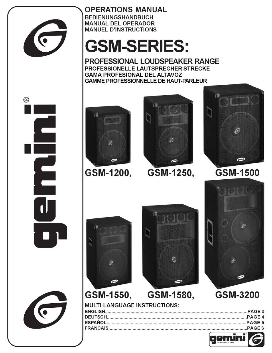 Gemini GSM-1200