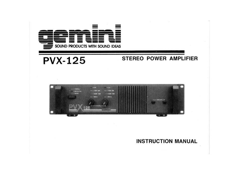 Gemini PVX-125