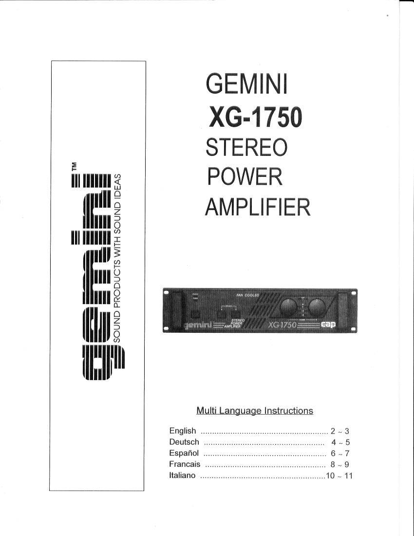 Gemini XG-1750