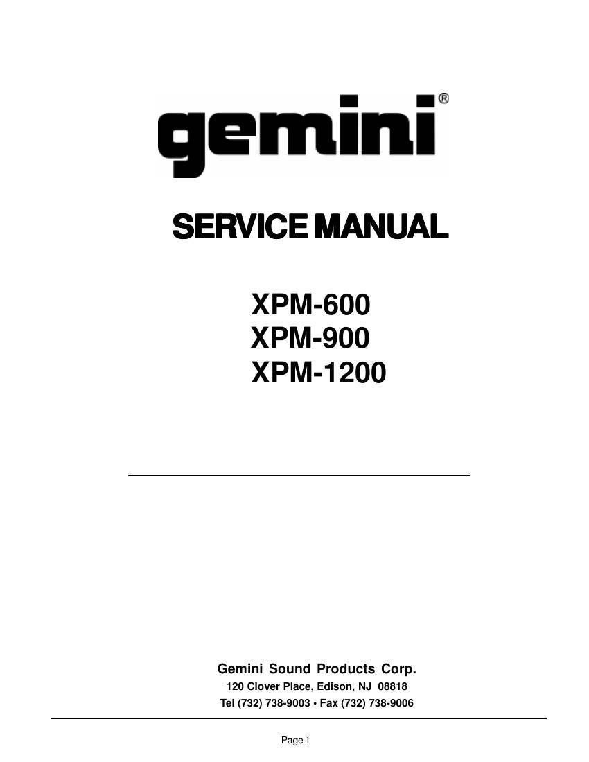 Gemini XPM-600