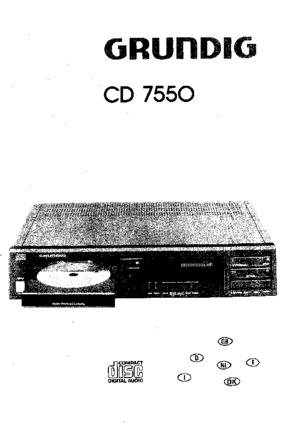 Grundig CD 7550
