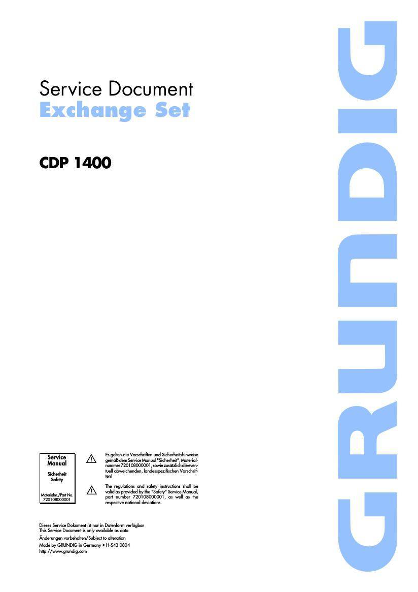 Grundig CDP-1400