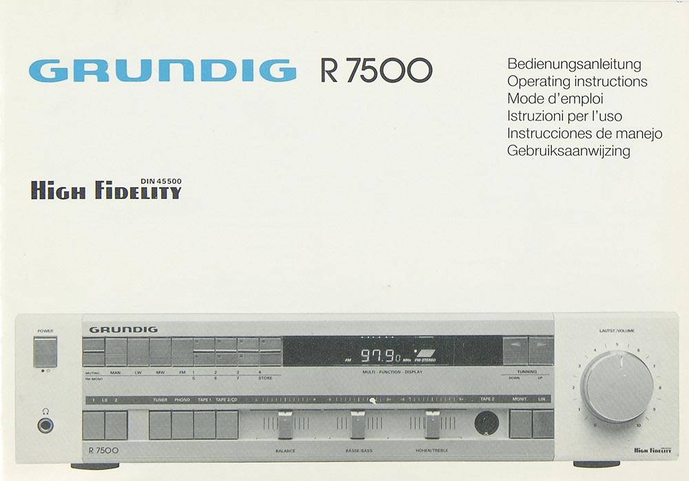 Grundig R 7500