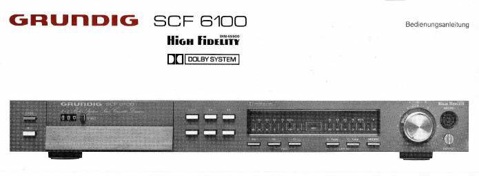 Grundig SCF 6100