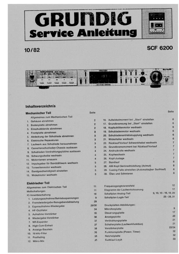 Grundig SCF 6200