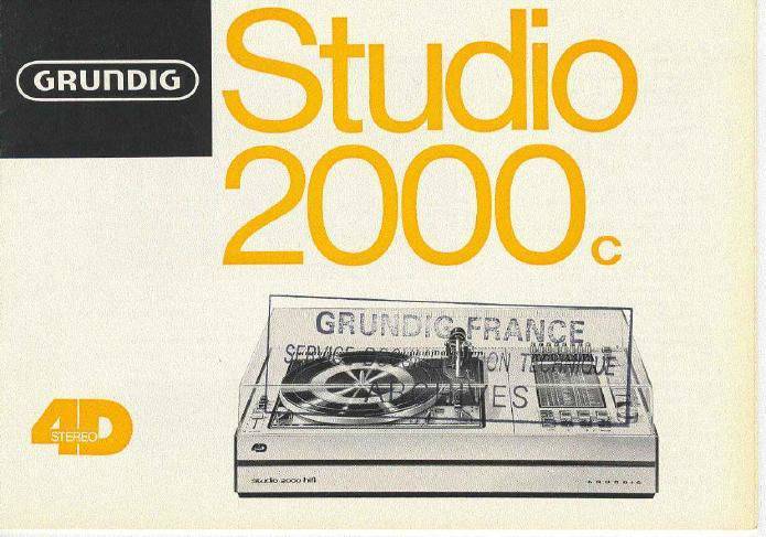 Grundig Studio 2000